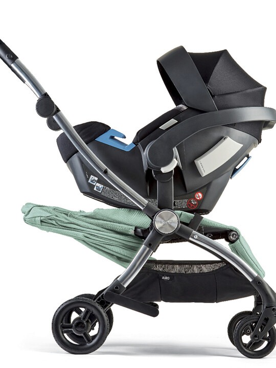 Airo 7 Piece Grey Essentials Bundle with Grey Aton Car Seat- Mint image number 7